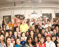 Spring 2007 panorama photo of ITP students